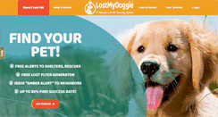 Desktop Screenshot of lostmydoggie.com